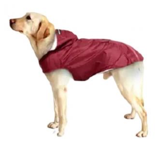 Custom Rainwear Waterproof Warm Polyest Raincoat Outdoor Hiking Pet Rain Coat With reflective strips