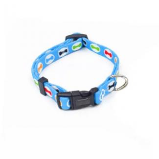 Custom Color Printing Nylon Small Medium Dog Collar